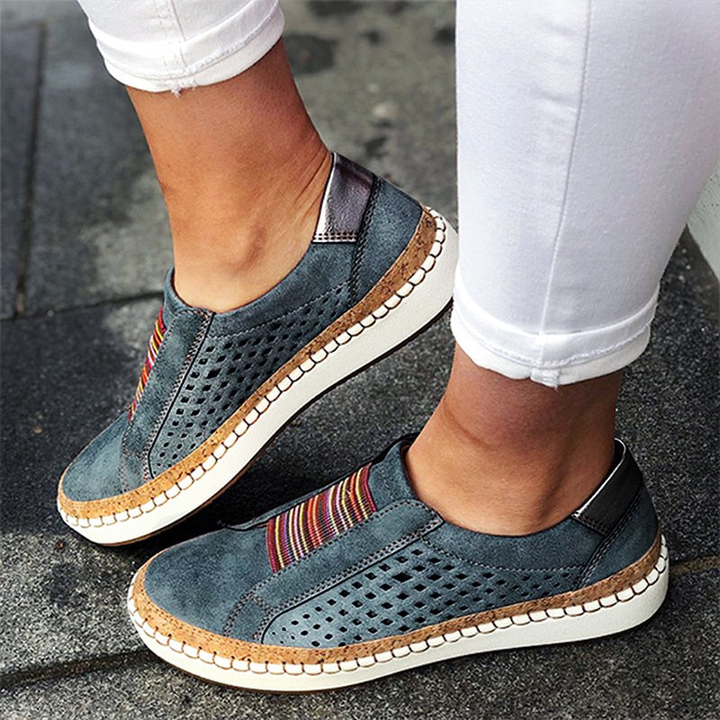 Women Slip on Sneakers Shallow Loafers