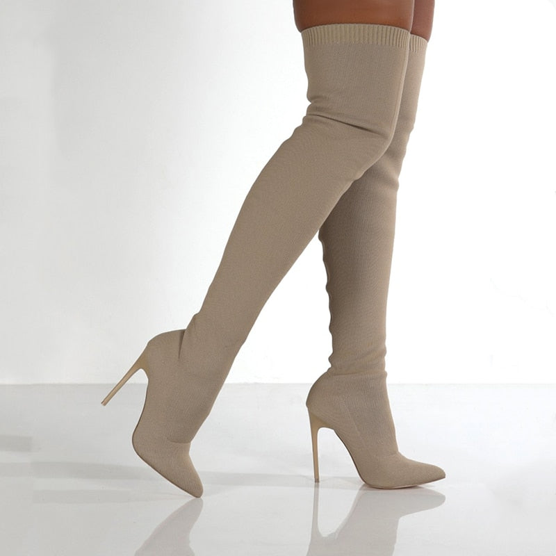 Fashion Diva Thigh High Boots