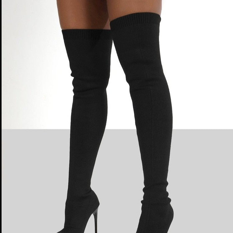 Fashion Diva Thigh High Boots