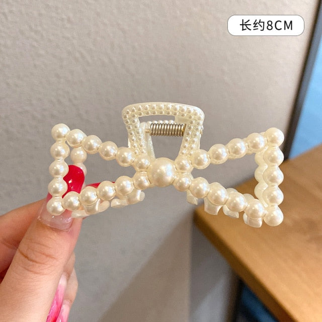 Hair Accessories Pearls Hair Clips