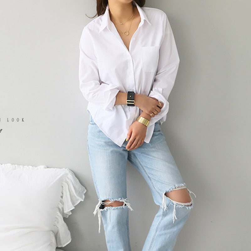 Women's Long Sleeve Casual Shirt