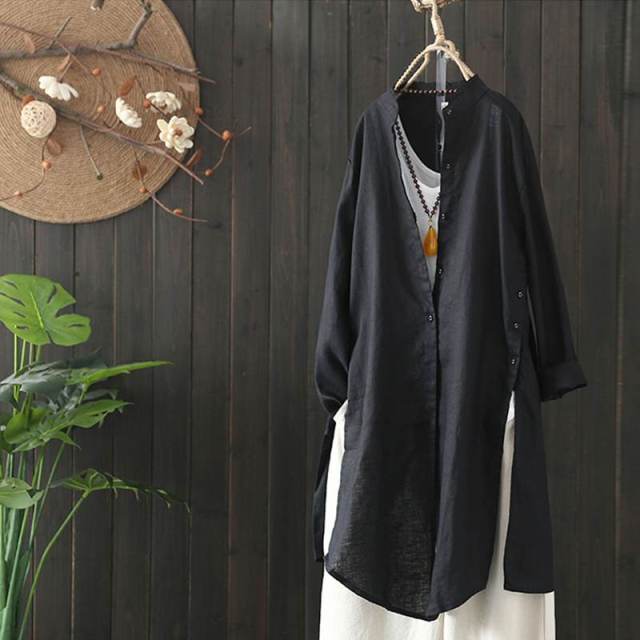 Casual Lapel Long Sleeve Cardigan