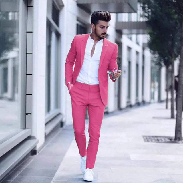 Smart Casual Stretchy Fit Suit for Men