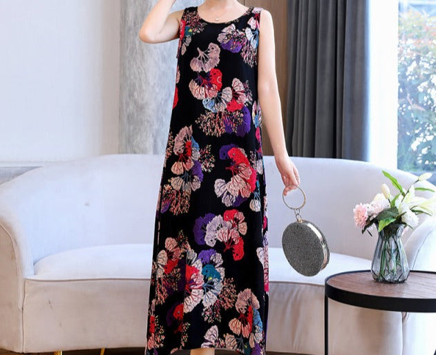 Sleeveless Summer Long Dress 2022