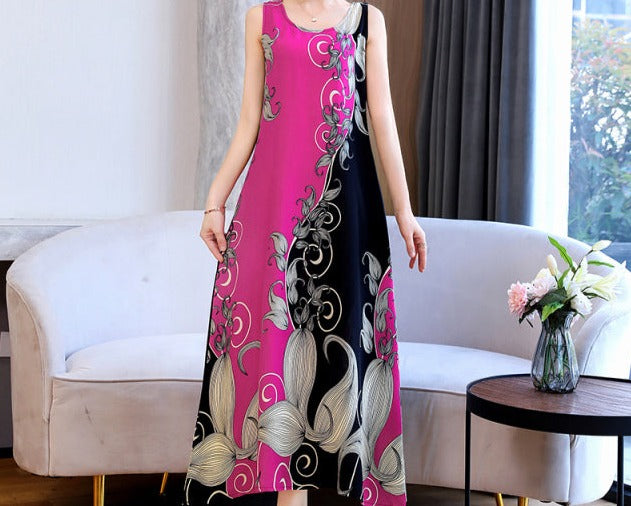 Sleeveless Summer Long Dress 2022