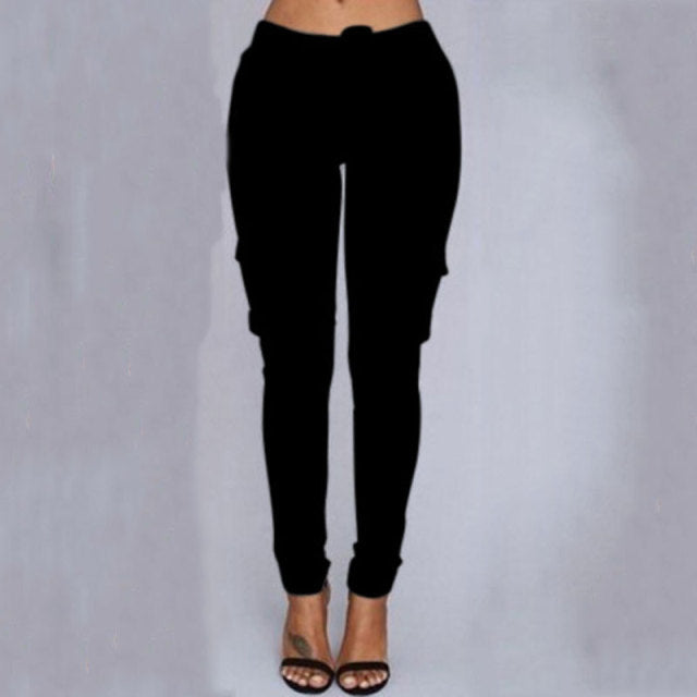 High Waist Oversized Jogger Pants for Women