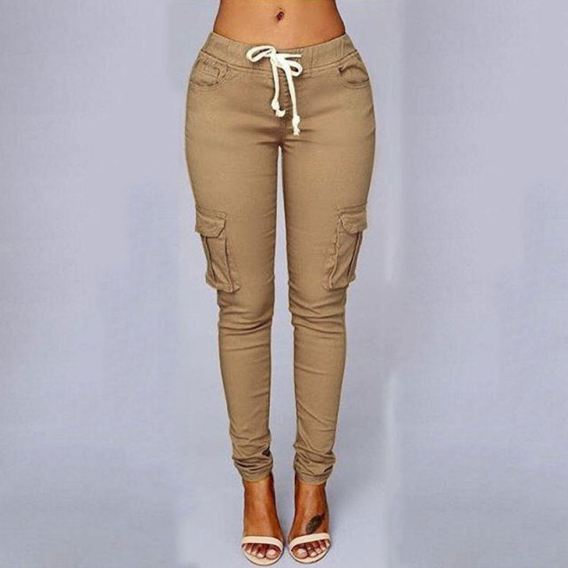 High Waist Oversized Jogger Pants for Women