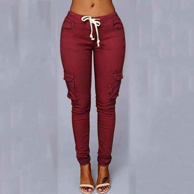 High Waist Oversized Jogger Pants for Women