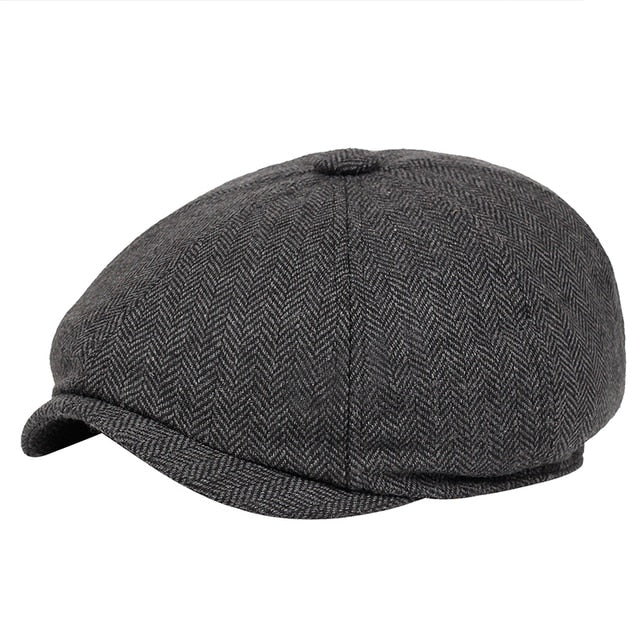 Retro British Newsboy Beret