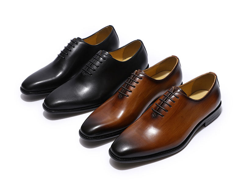 Real Leather Classic Men's Dress Shoe