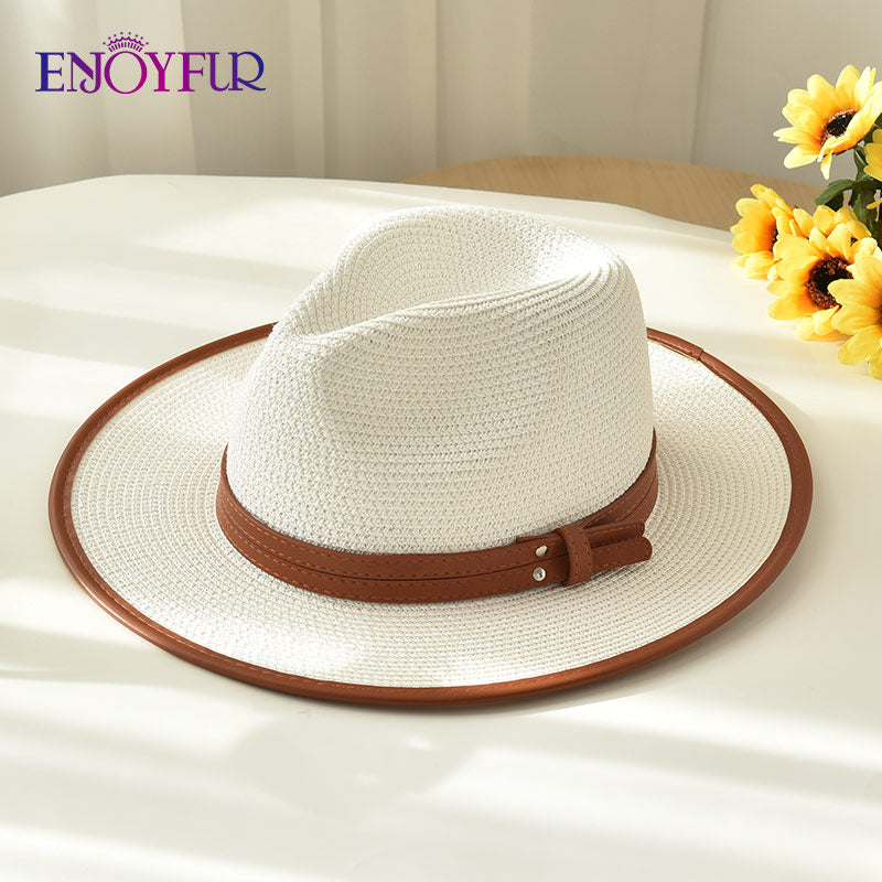 Wide Brim Panama Hat