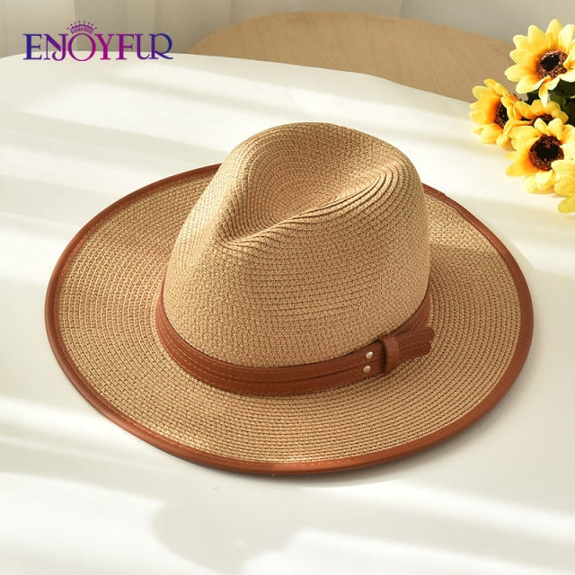 Wide Brim Panama Hat