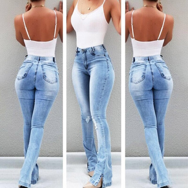 High Fashion Accentuated Skinny Jeans