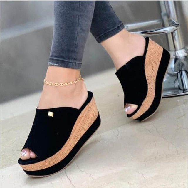 Wedge Slippers for Women