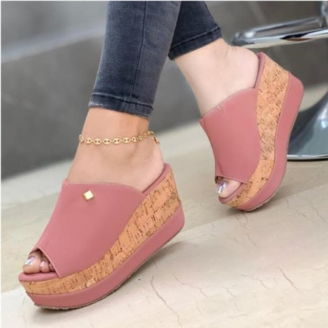 Wedge Slippers for Women