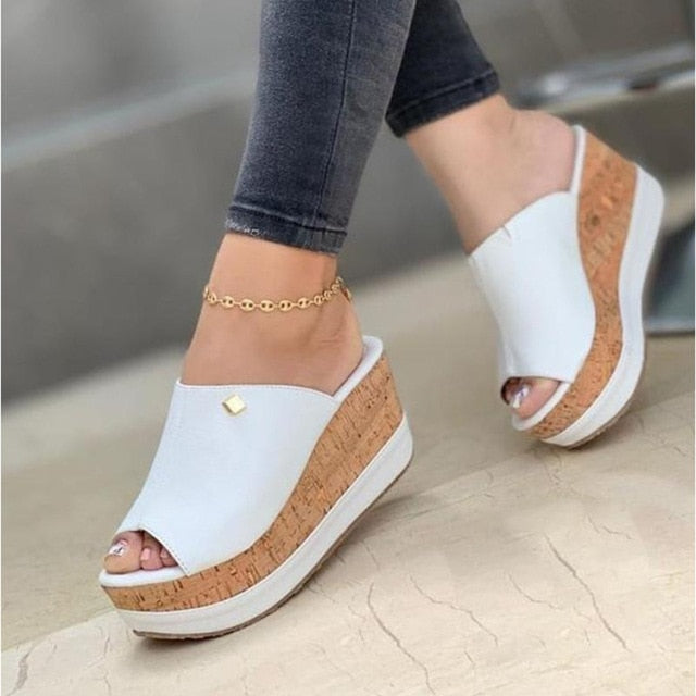 Wedge Slippers for Women