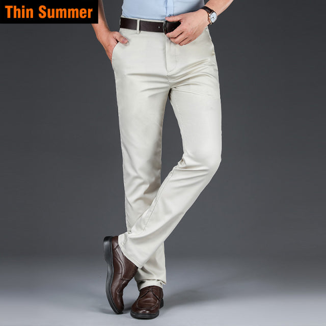 Bamboo Fiber Casual Pants for Men