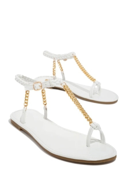 Open Toe  Buckle Strap Slide Sandals