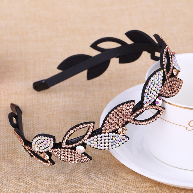 Rhinestone Headdress Hair Accessory