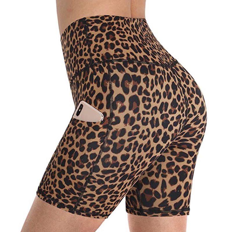 Tummy Control Yoga Biker Shorts