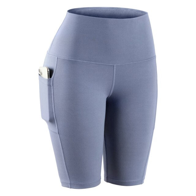 Short Sport Leggings w/ Side Pockets