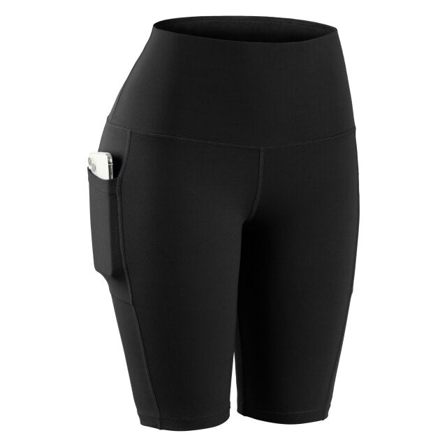 Short Sport Leggings w/ Side Pockets