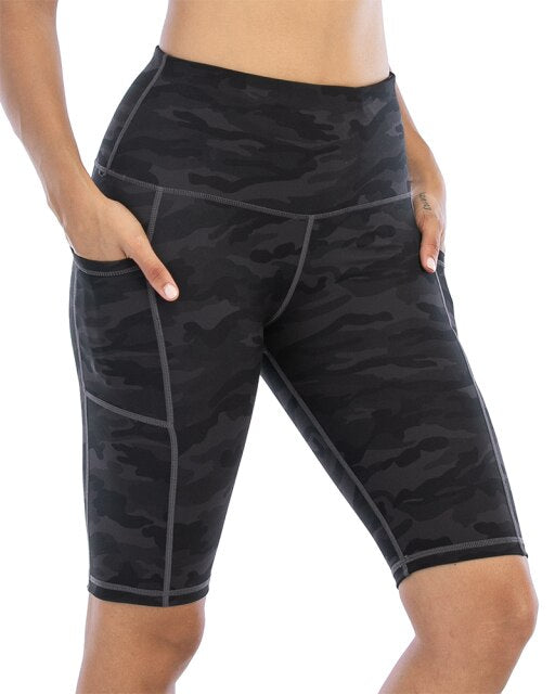 Short Sport Leggings w/ Side Pockets