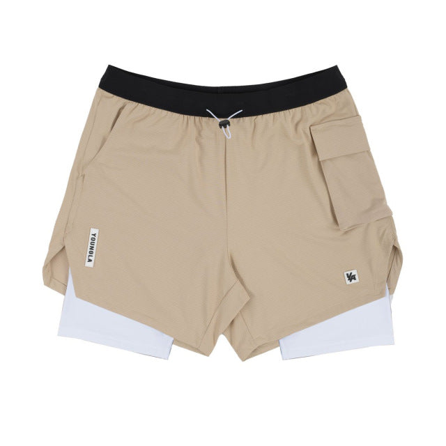 Men's Double-Decker Athletic Shorts