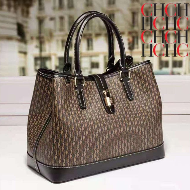 100% Leather Luxury Handbag