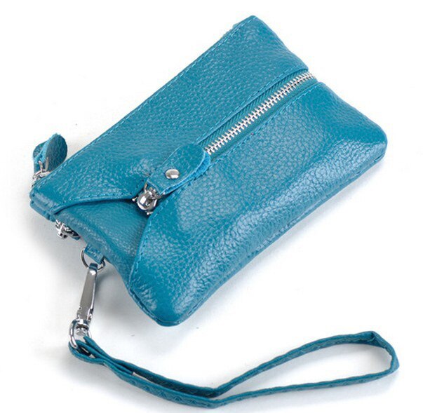 Genuine Leather Mini Clutch