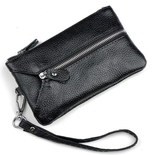 Genuine Leather Mini Clutch