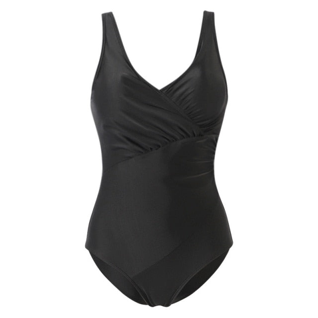 Sexy Plus Size One-Piece Swimwear With Push Up