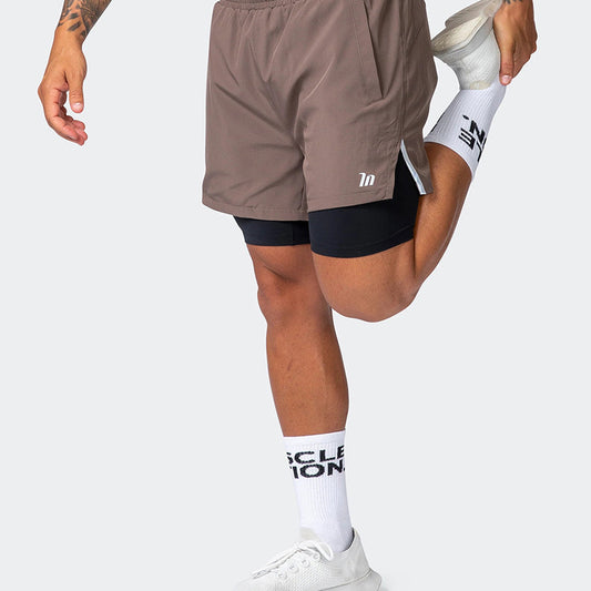 2 in 1 Fitness Shorts for Men