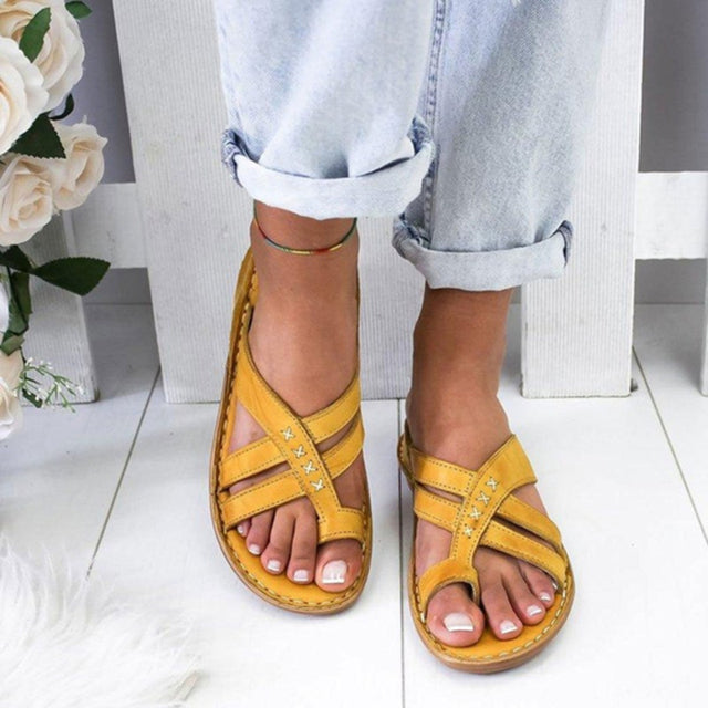 Women's Slip on Strappy Sandals