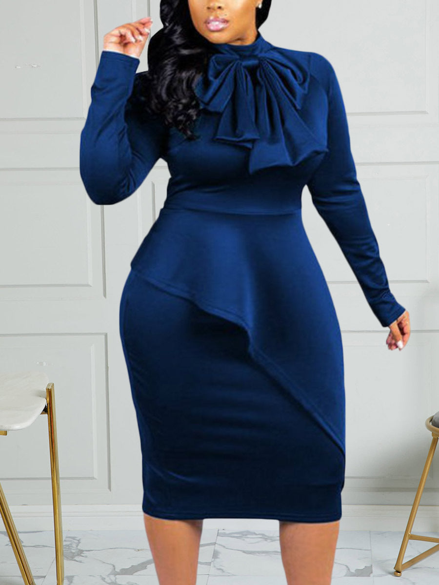 Vintage Plus Size Cocktail Pencil Dress