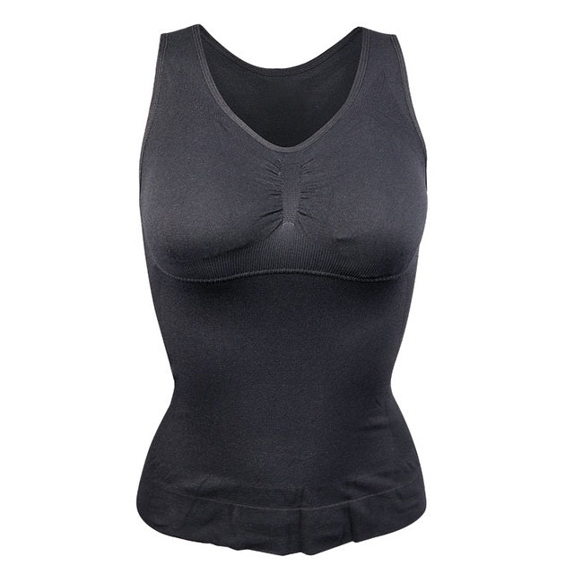 Plus Size Bra and Body Shaper Tank for Women