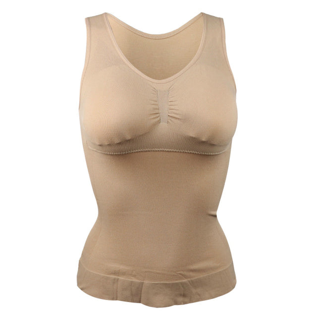 Plus Size Bra and Body Shaper Tank for Women