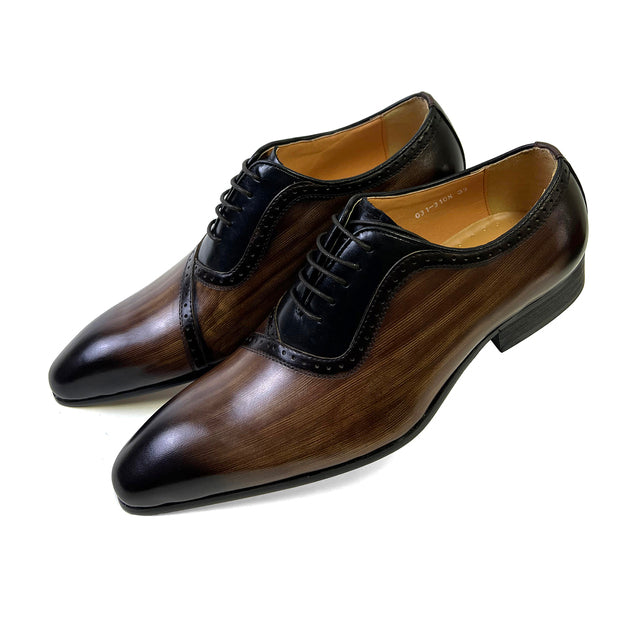 Luxury Italian Men's Oxford Shoe