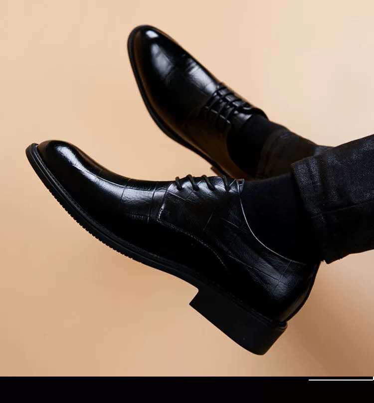 Italian Leather Made Oxfords