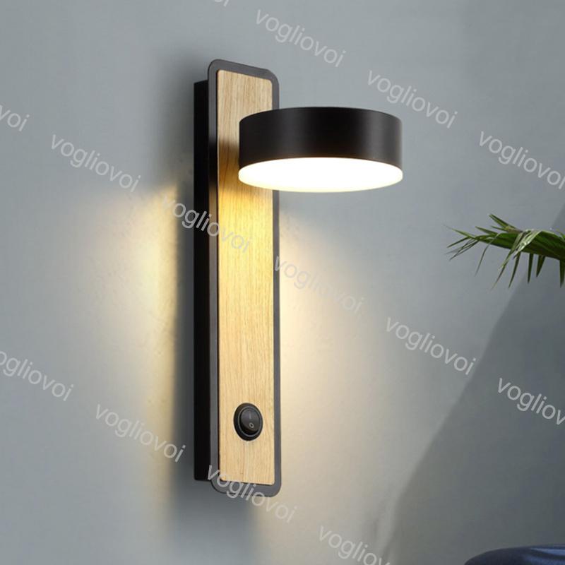 Wall Lamp 12W Loft Style Bedroom Study Living Room Lights Home Reading